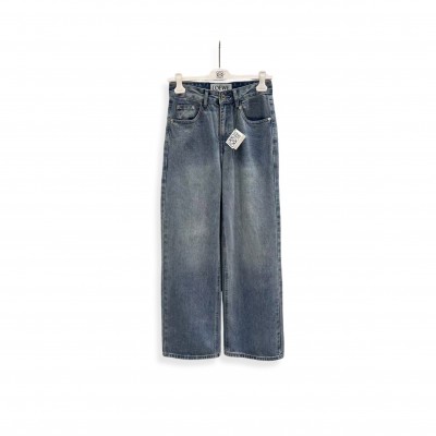 LOEWE HIGH-WAISTED WIDE LEG JEANS LOEWE HIGH-WAISTED WIDE LEG JEANS